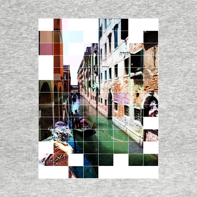 Blocked away in Venice Print by TriForceDesign